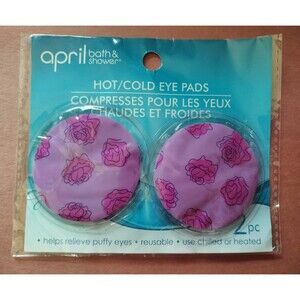 April Bath Shower Hot Cold Eye Compress Pads Reusable Relief Health Beauty Pink
